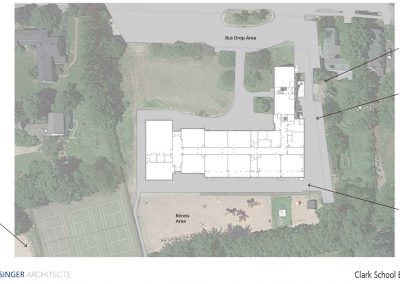 Clark School Existing Site Plan