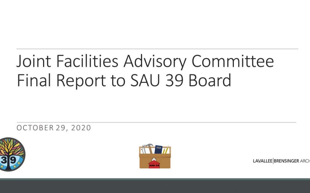 JFAC Final Report to SAU 39 Board